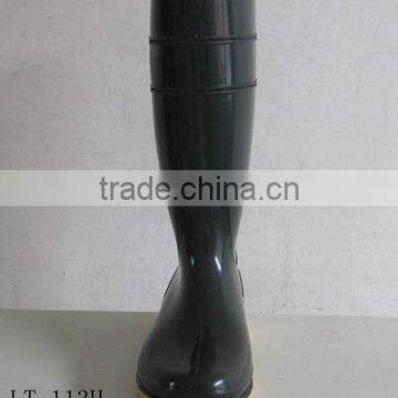 Economy Portable Pvc Rain Boots Economy Cheap Black Pvc Rain Boots photo-3