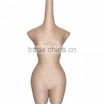 Special Fiberglass Covered With Rope Half Body Torso Female Mannequin photo-3