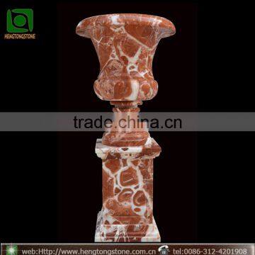 Beautiful Stone Flowerpot Outdoor Marble Flowerpot