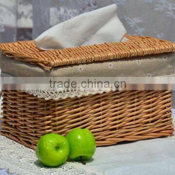 Novelty wicker tissue box wholesale