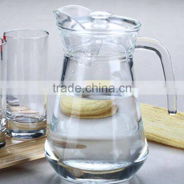 50 oz Glass Water Pitcher Glass Water Kettle, Iced Tea Pitcher, Juice Teapot