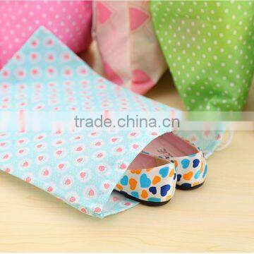 Q1117 Travel Portable Rope Pulling Dust Bag for Shoes photo-4