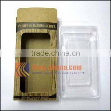 Customized Black Paper Cell Phone Packaging Box Wholesale, Pvc Packaging Box photo-5