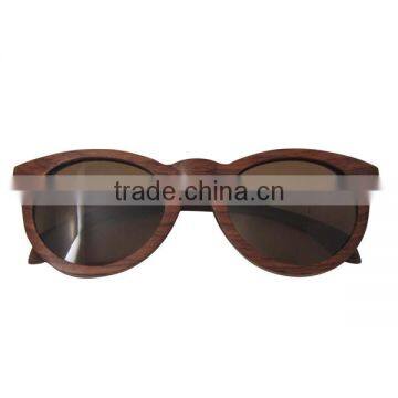 TOP sell handmade rosewood box colored sunglasses