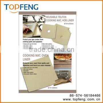 reusable telfon cooking mat