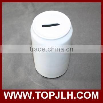 Sublimation Printable White Ceramic Saving Bank,ceramic Money Bank photo-2