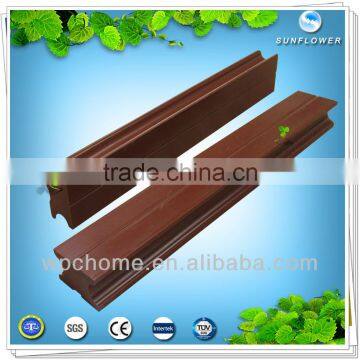 Engineered wood plastic composite floor joist