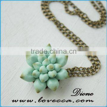 Small Pendant Succulent Pendant Wholesale 4 cm Mini Succulent Plants Arrangement Succulent Jewelry photo-2