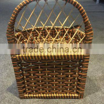 Modern Style Colorful Woven Small Paper Basket Wholesale photo-3