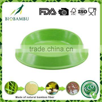 Low price Hot design Environmental bamboo fiber cat bowl