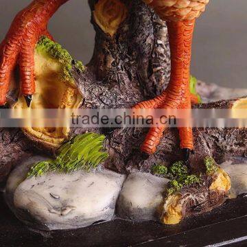Life Like Rooster Chicken Statue Resin Cock Animal Garden Sculpture photo-5