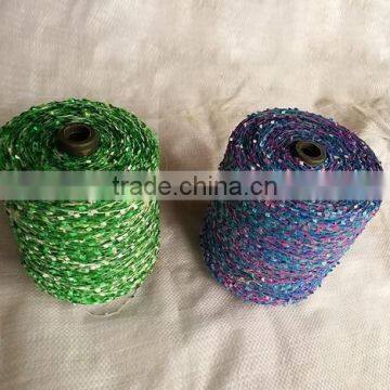 100% Polyester Fancy Yarn For Knitting Yarn With Dyeing photo-3