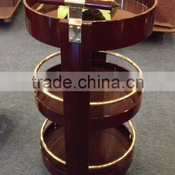 Japanese Style Wooden Wine and Liquor Trolley for Restaurant C-46 photo-3