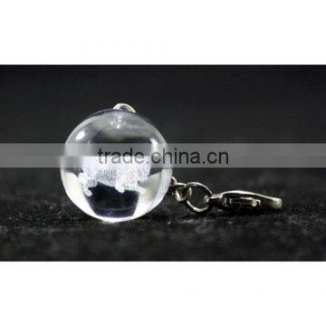 disco ball key chain