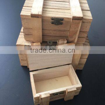 Handmade Paulownia Wood Gift Box ,hot Sale Cheaper Storage Box photo-3