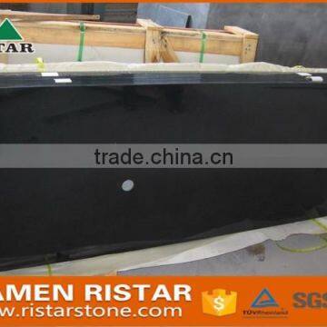 Top quality Shanxi black absolute black granite counter top and vanity top