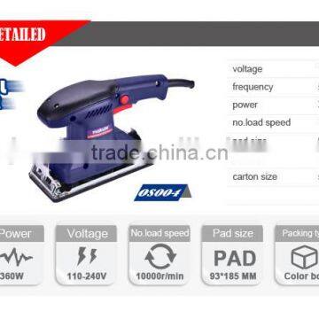 electric orbital sander MAKUTE OS002 orbital sander