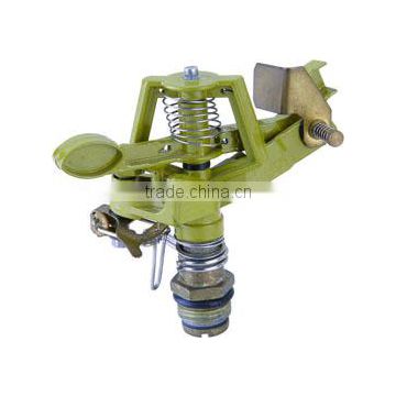 Metal impulse irrigation sprinkler