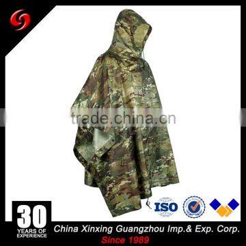 Tactiacl Army military camouflage poncho waterproof XXXL Size for sniper