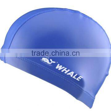 PU Material Waterproof Swimming Cap With 2 Layers Coated Swim Cap(CAP-1301) photo-4