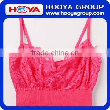 95% Nylon And 5% Spandex Camisole Ladies Lace Camisole photo-3