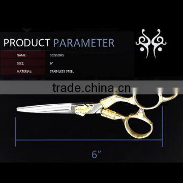 QJ-HS186 Hairdressing Scissors Hair Scissors Purple Dragon Hair Scissors photo-6