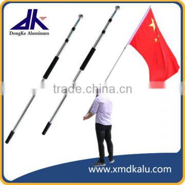 3 Sections Aluminum Telescopic Flag Pole