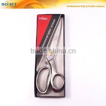 S17010P CE Certificated 10" Professional fully S/S fabric scissors tailor scissor