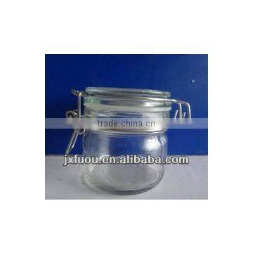 Sealed cans glass jar