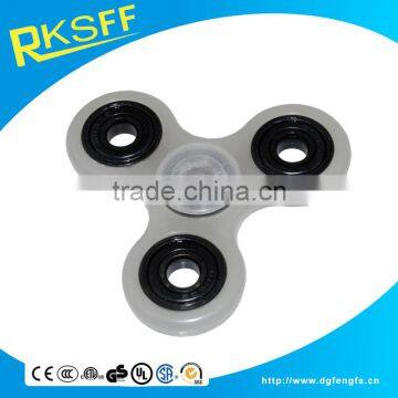 Fidget Spinner Toy Glowing Hand Spinner Perfect For ADD, ADHD, Anxiety, and Stress Relief ,Fluorescence