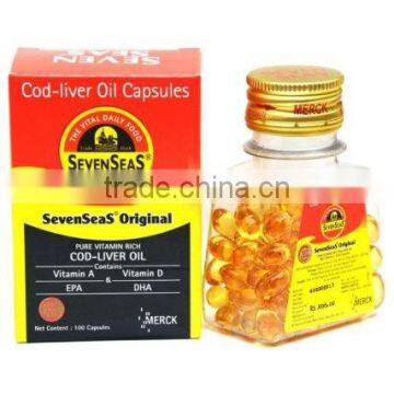 Seven Seas Cod Liver Oil 500 capsules