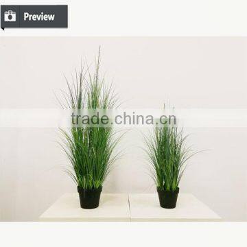 Wholesale Artificial Grass Potted Onion Grass With Barbed Spray Fake Grass Bonsai Plants for Home Decoration photo-5