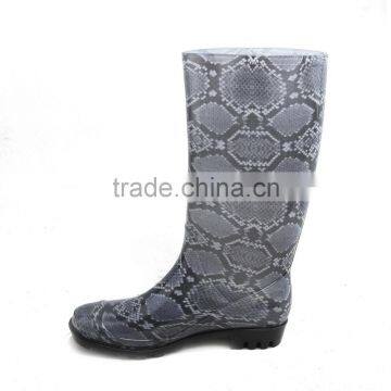 Varies New Prints Rain Boots Women PVC Wellies photo-2