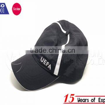 Hook and loop fastener back strap sports polyester sun visor hats