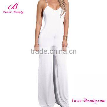 No Moq Ladies Linen Jumpsuit Sexy Rompers photo-4