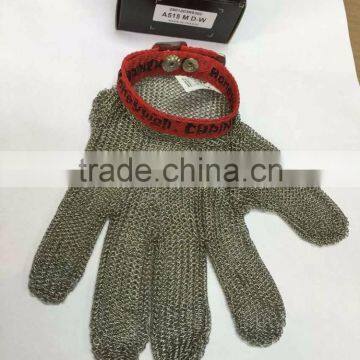 FRANCE WHITING DAVIS STAINLESS STEEL MESH SAFETY GLOVES A515-NEW PACKAGE photo-2
