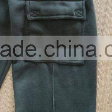 Men's,Boy's and Kid's Fleece Cargo Pants With Piping Fleece Pant photo-2