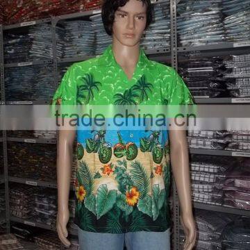 GENTS HAWAIIAN ISLAND ALOHA SHIRT photo-4