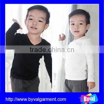 Wholesale 160gsm 100% Cotton Blank Kids t Shirts With Good Quality 2015 Summer photo-2