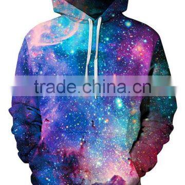 Men Space Print Galaxy Hoodie 3d Animal Printed Sweatshirts Tops All over Sublimation Printing Pullover Hoodies Wholesale