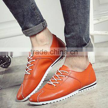 MS1051 Spring breathable casual lace men shoes soft bottom shoes wholesale