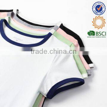 2017 New Design Sexy Hot Girl's Cotton t Shirt photo-4