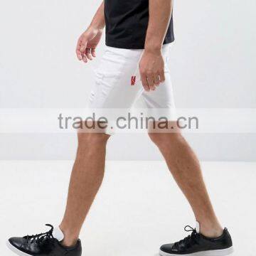 Jeans Style Fashion Denim Shorts Distressing Jeans for Men photo-4