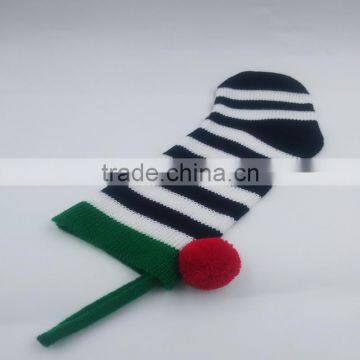 Warmer Decoration Christmas Home Knitted Sock Ugly Funny Christmas Sock