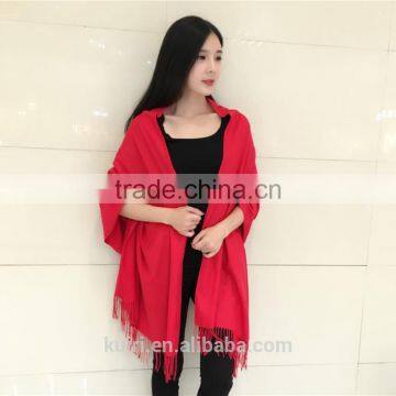 Luxury Brand Scarf Pashmina Echarp Cashmere Scarves Wrap Shawl Winter Women's Neck-warm Long Tassel Wool Scarves photo-2