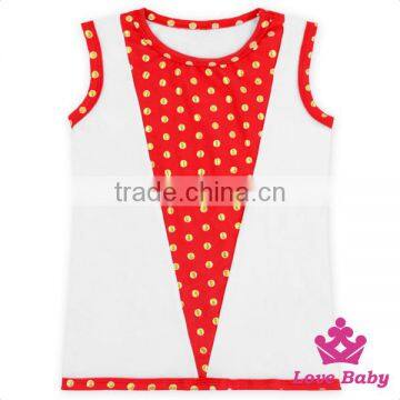 Hot Selling Summer Baby Cotton Vest Wholesale Baby Clothes Top,baby Flutter Tank Top photo-3