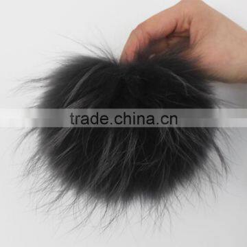 Myfur Colorful Dyed Raccoon Fur Pom Puff Hat Accessory Pompoms photo-3