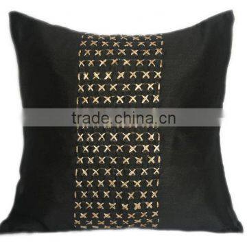 Black Gold Throw Pillows Black Gold Decorative Pillows Black Gold Pillow Case Black Gold Cushion Cover photo-3