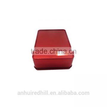 Rectangular Superior Black Coffee Tin Canister, Tea Tin Can photo-2