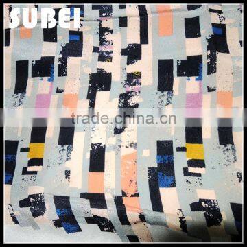 12MM Summer new design geometric figure pure silk CREPE DE-CHINE fabric,Good quality mulberry silk fabric